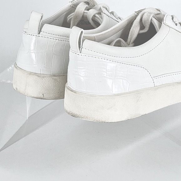 Vionic Size 7 Winny White Leather Sneakers Women\'s Comfort Orthotic Shoes‎